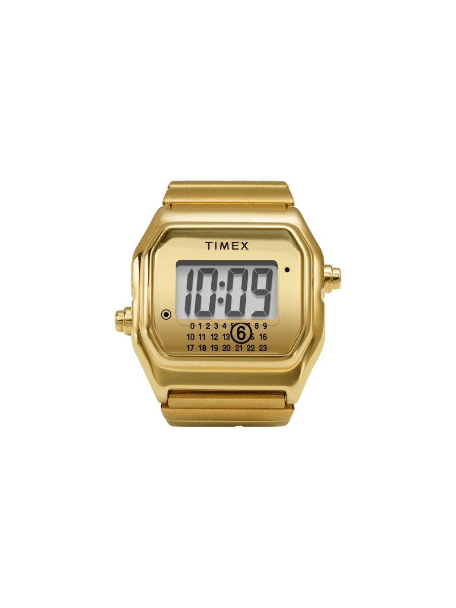 "TIMEX X MM6 T80 GOLD-TONE" RING S-M