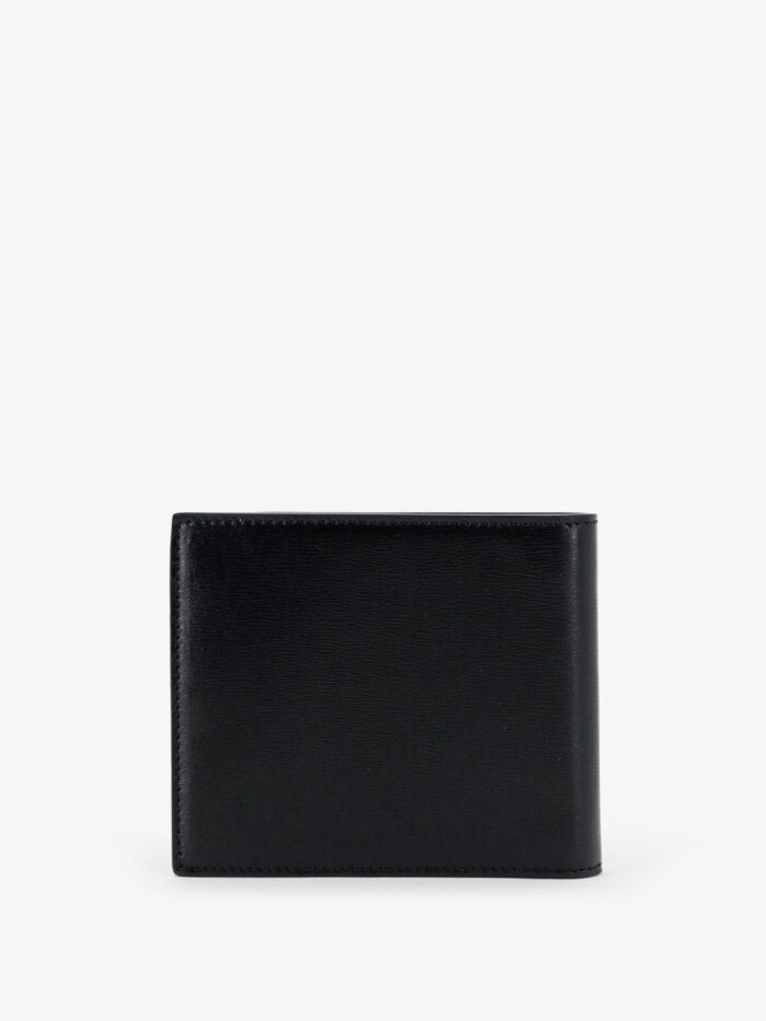 Saint Laurent Tiny Wallet In Hammered Leather