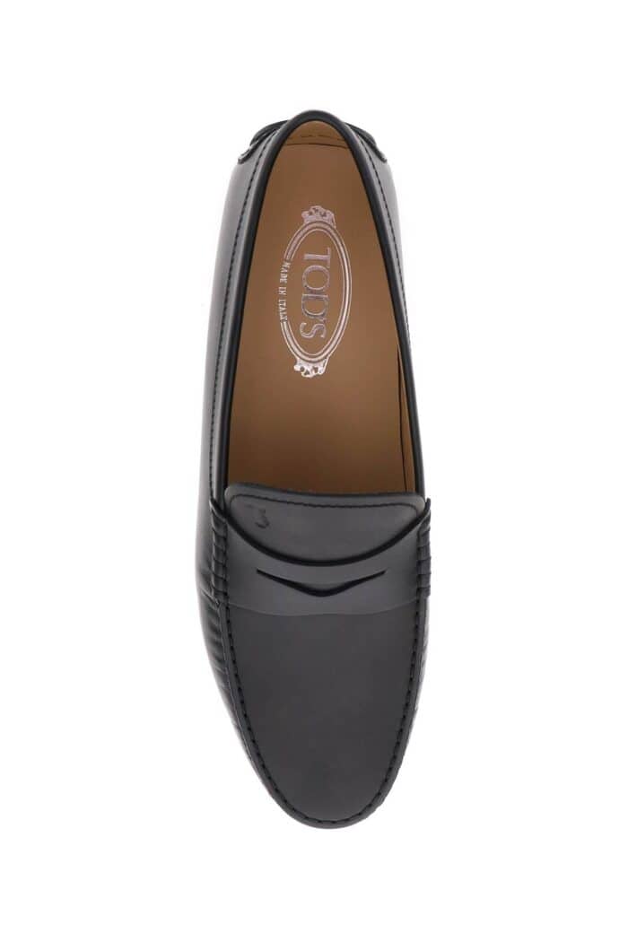 Tod's Leather Gommino Driver Loafers