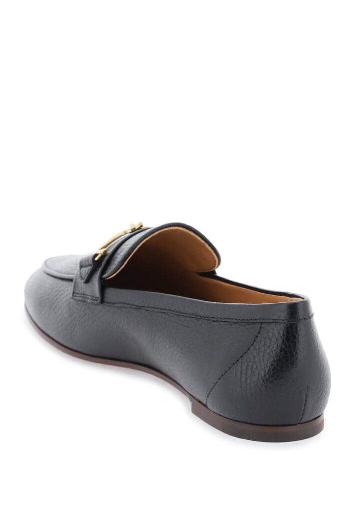 Tod's Leather Loafers With Bow