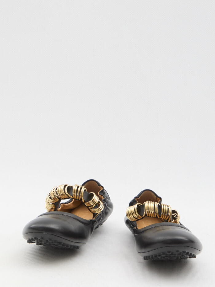 Tod's Ballet flats with eyelets