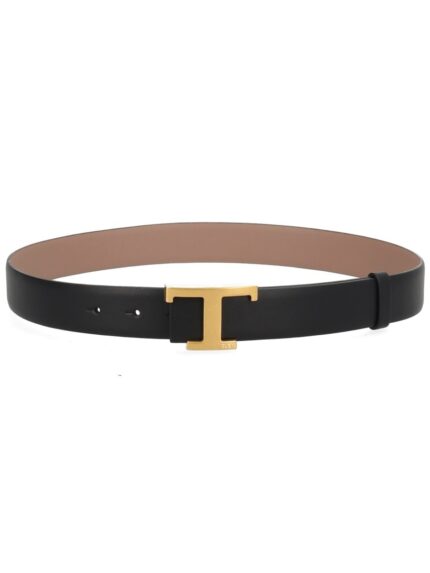 TOD'S CINTURA "T TIMELESS" REVERSIBILE