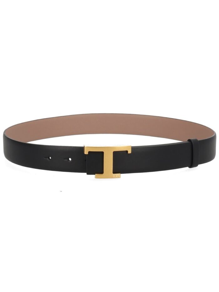 TOD'S CINTURA "T TIMELESS" REVERSIBILE