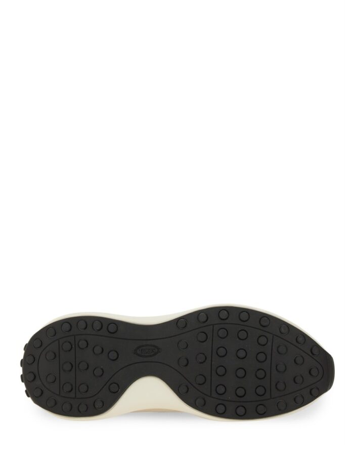 TOD'S FABRIC AND SUEDE SNEAKER