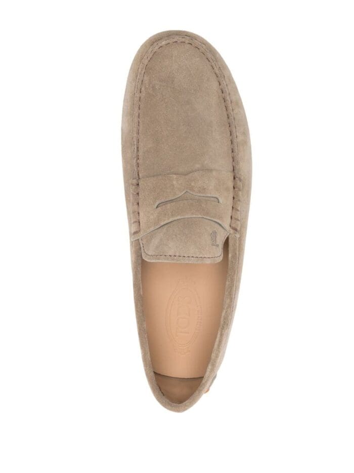 TODS Gommino Bubble Suede Mocasins