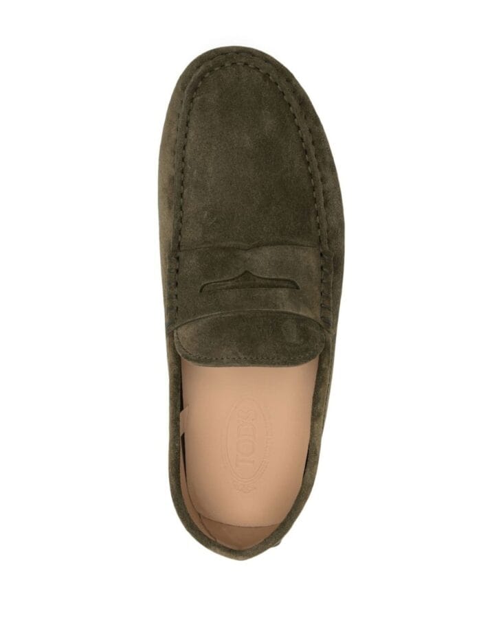 TODS Gommino Bubble Suede Mocasins