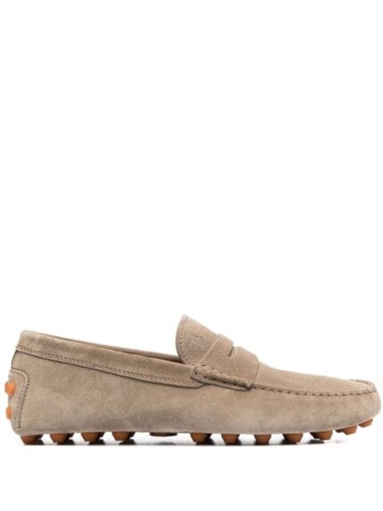 TODS Gommino Bubble Suede Mocasins