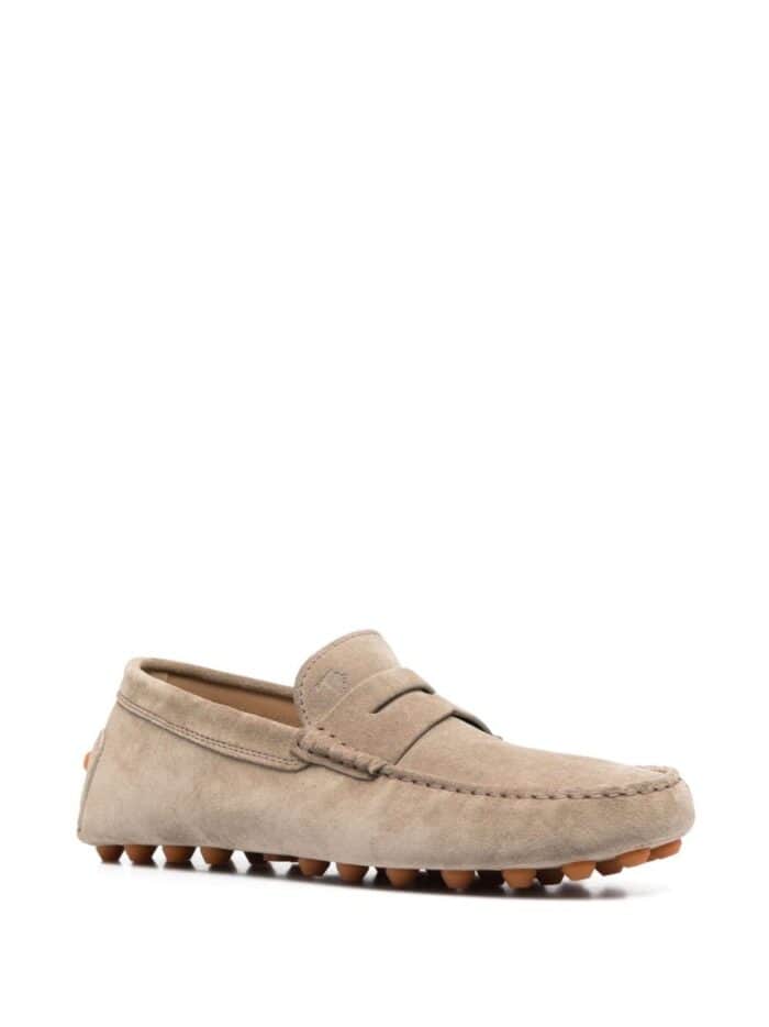 TODS Gommino Bubble Suede Mocasins