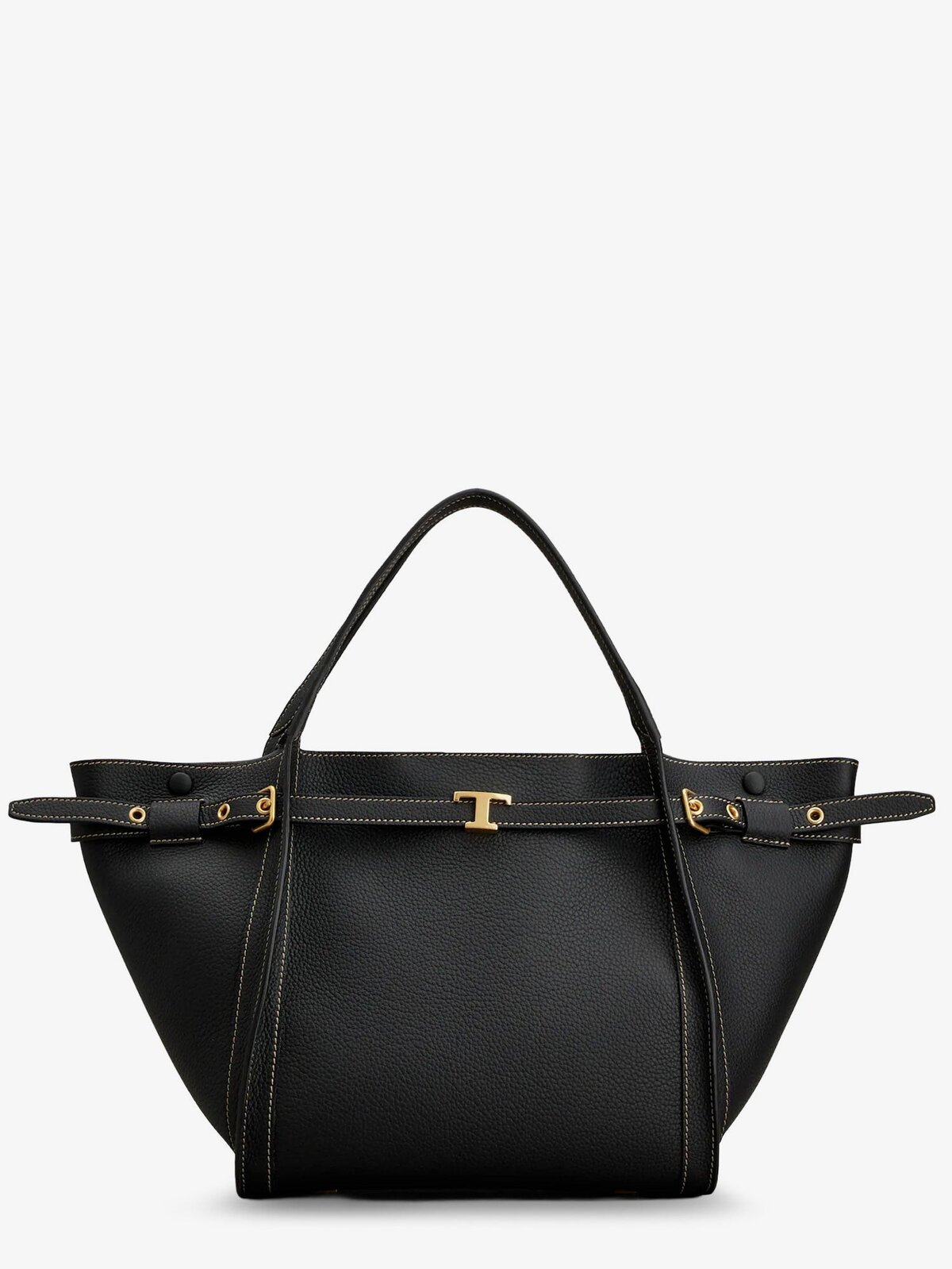 TOD'S Hammered Laeather Tote Bag