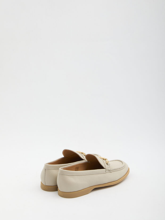 Tod's Hammered leather loafers