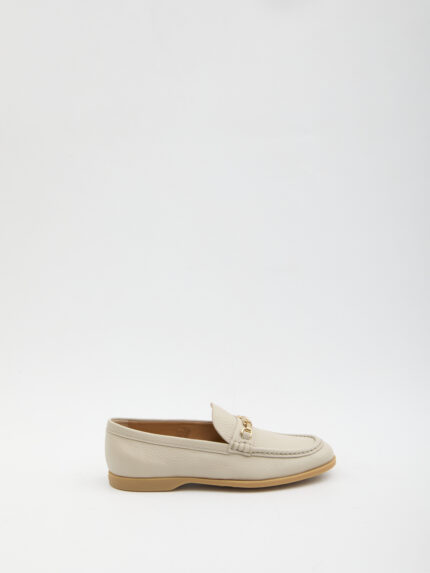 Tod's Hammered leather loafers