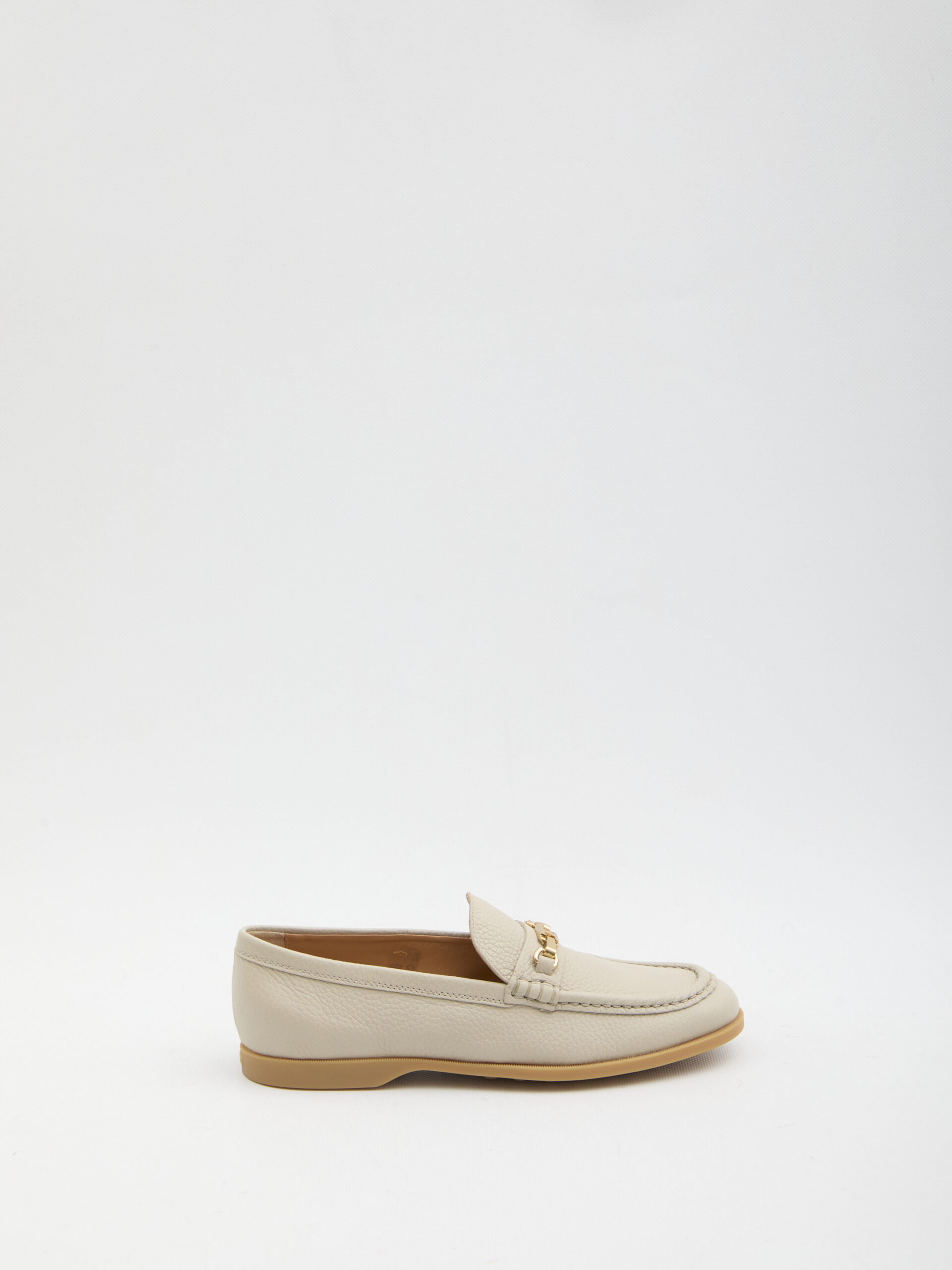 Tod's Hammered leather loafers