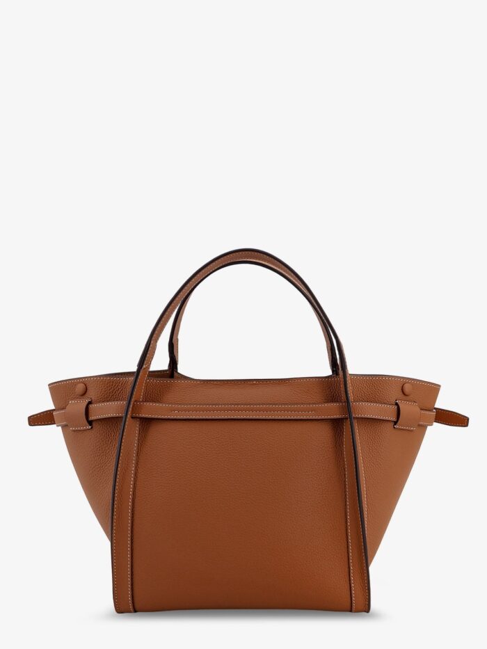 TOD'S Hammered Leather Shopping Bag