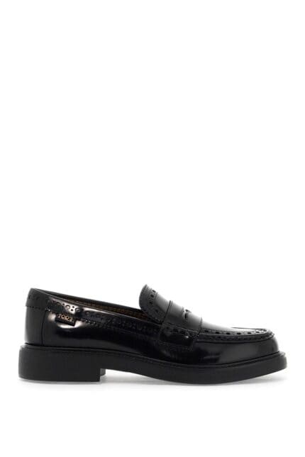 TOD'S Leather Brogue Loafers