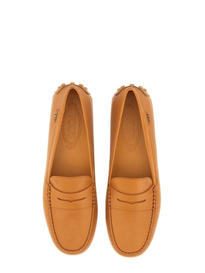 TOD'S LEATHER "GOMMINO" LOAFER