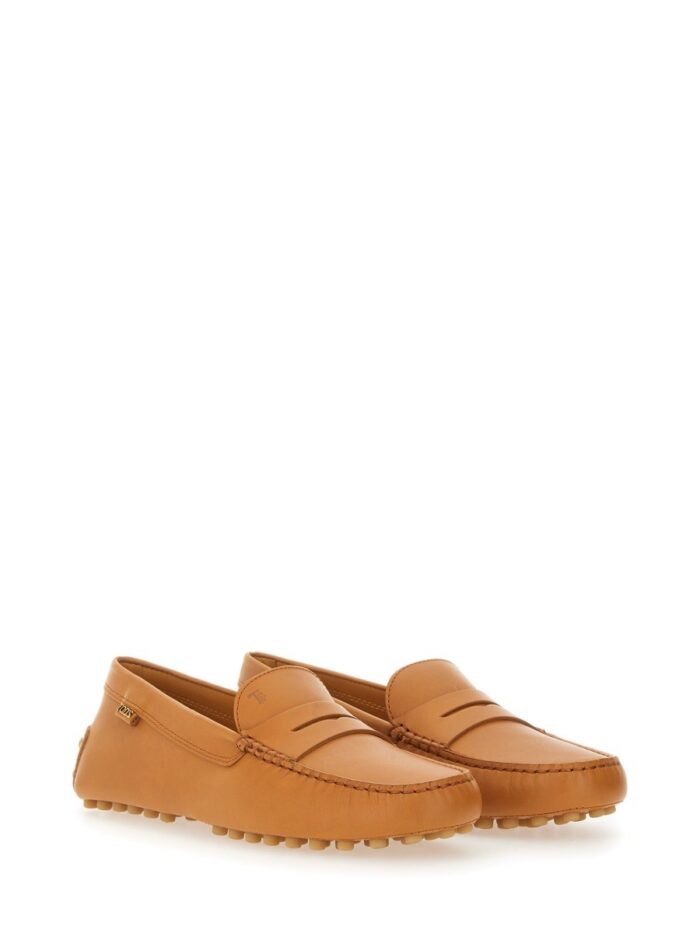 TOD'S LEATHER "GOMMINO" LOAFER