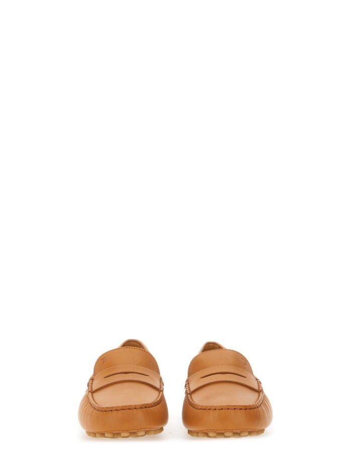 TOD'S LEATHER "GOMMINO" LOAFER