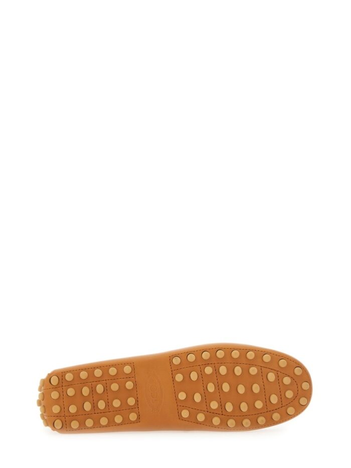 TOD'S LEATHER "GOMMINO" LOAFER