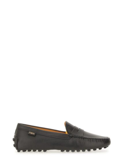 TOD'S LEATHER "GOMMINO" LOAFER
