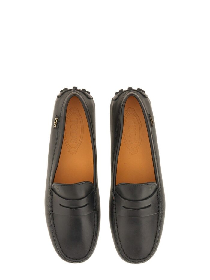 TOD'S LEATHER "GOMMINO" LOAFER
