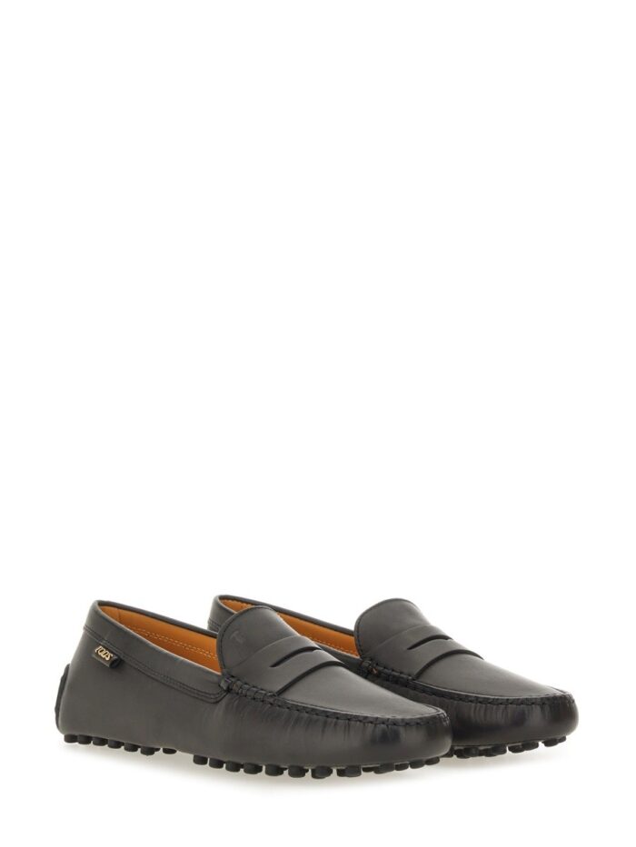 TOD'S LEATHER "GOMMINO" LOAFER