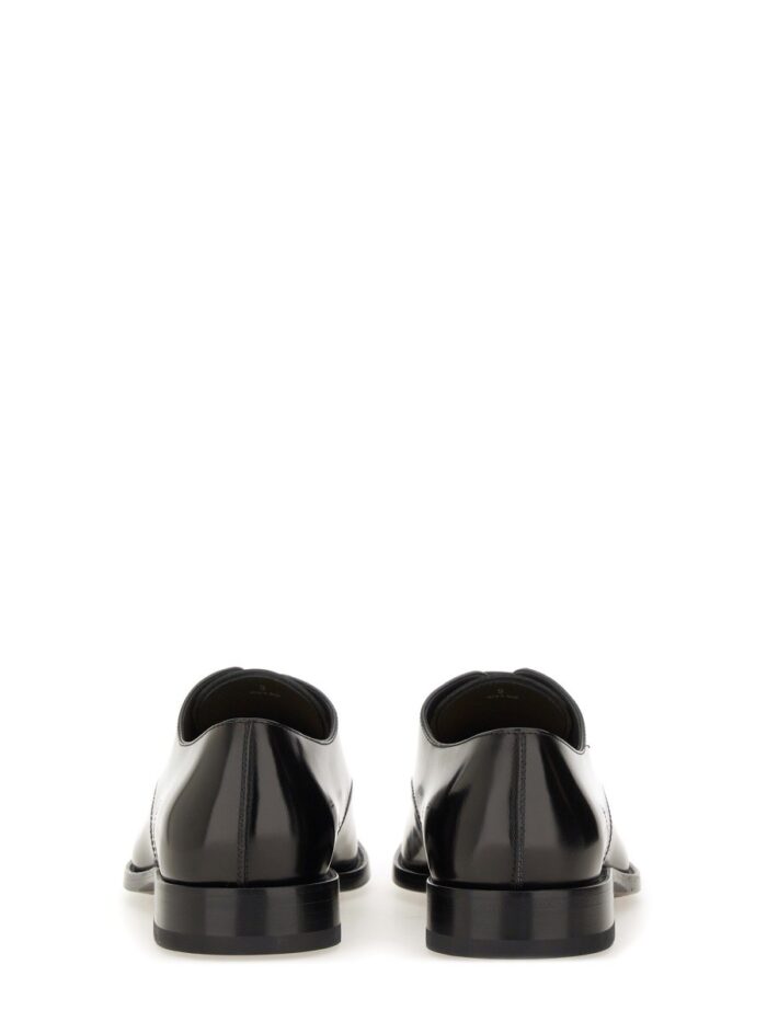 TOD'S LEATHER LACE-UP DERBY SHOE