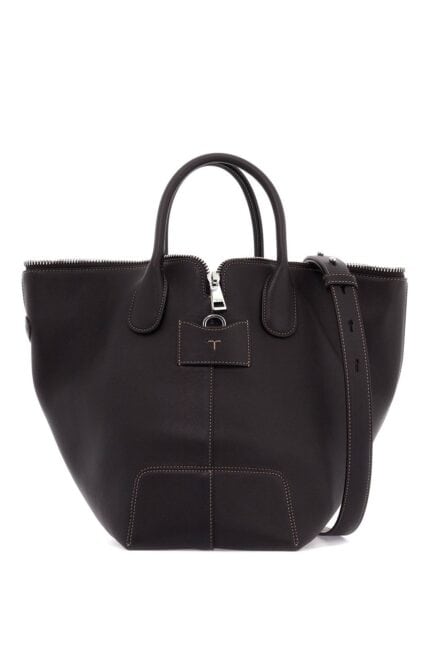 TOD'S Leather Medium-sized Swing Bag For Women