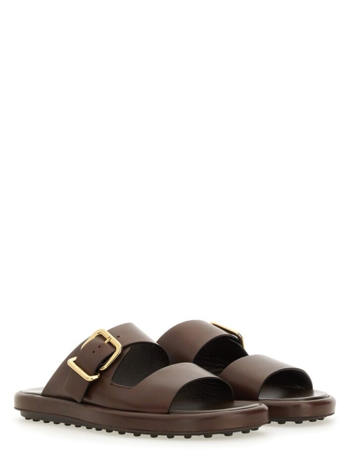 TOD'S LEATHER SANDAL