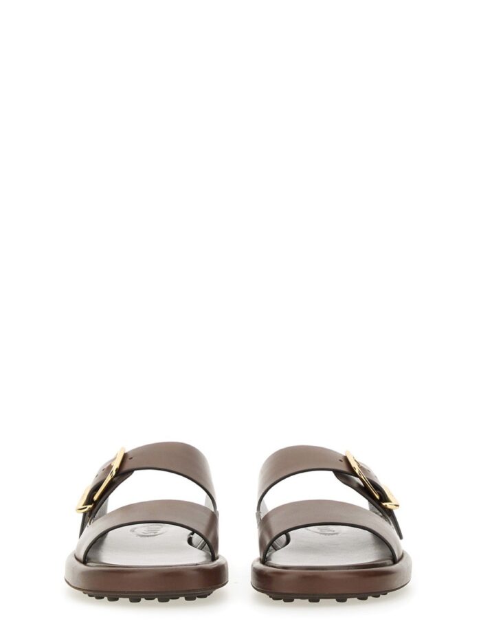 TOD'S LEATHER SANDAL