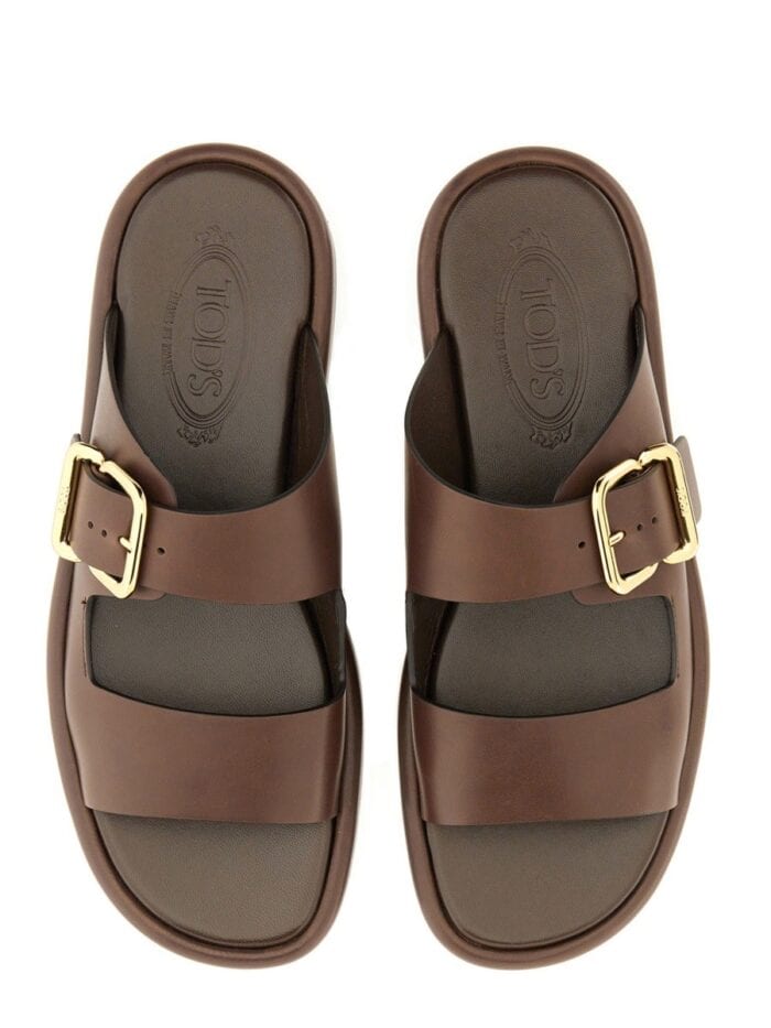 TOD'S LEATHER SANDAL
