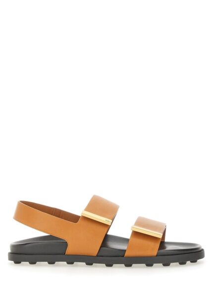 TOD'S LEATHER SANDAL