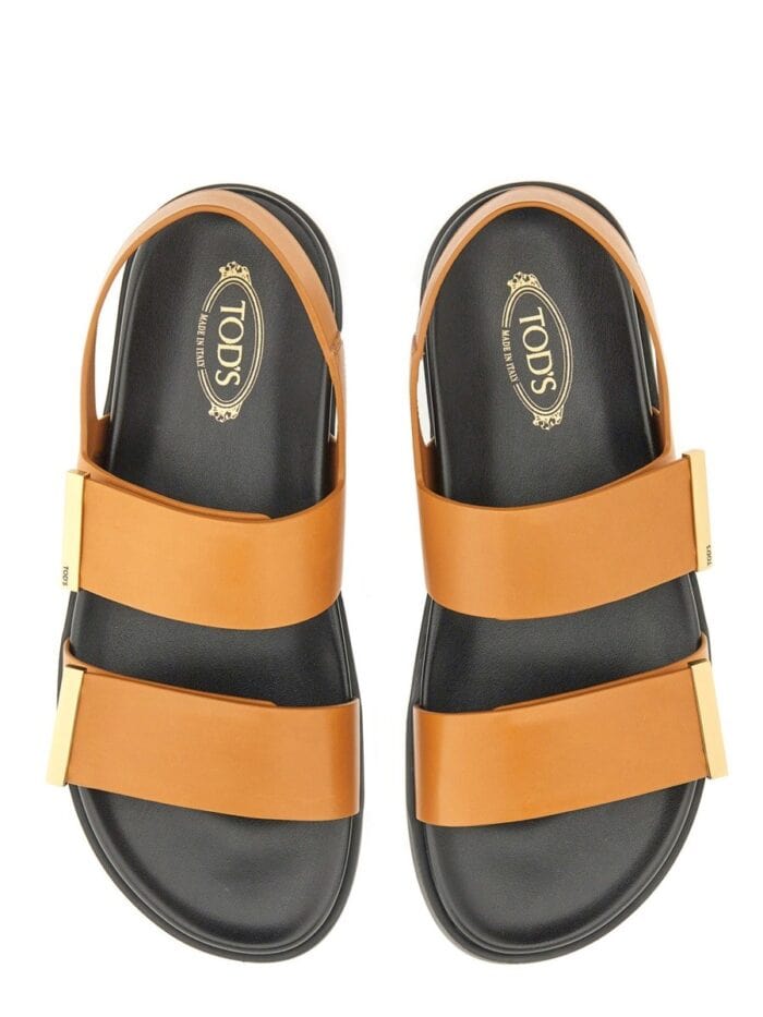 TOD'S LEATHER SANDAL