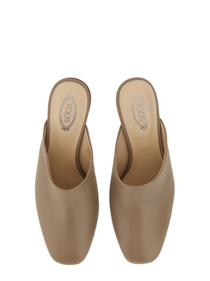 TOD'S LEATHER SANDAL