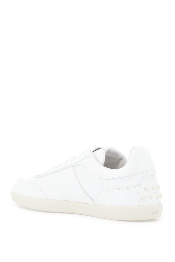 TOD'S Leather Sneaker Tabs With