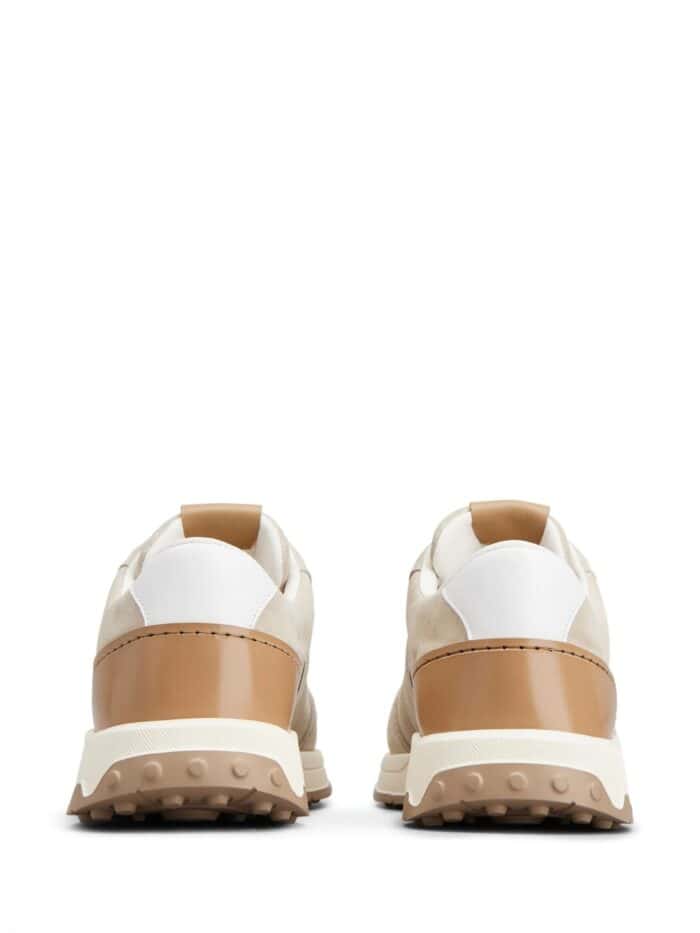 TODS Leather-trim Suede Sneakers