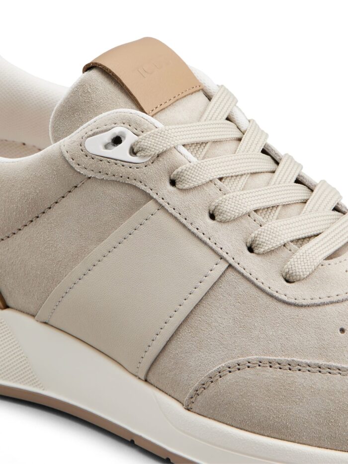 TODS Leather-trim Suede Sneakers