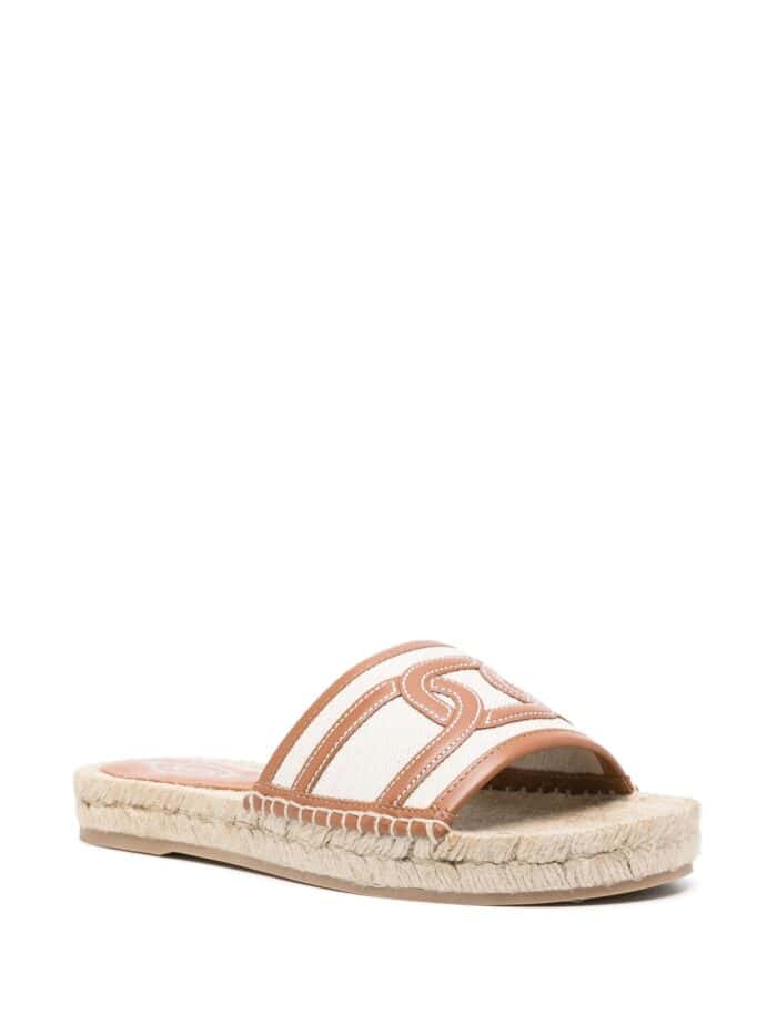 TODS Logo Sandals