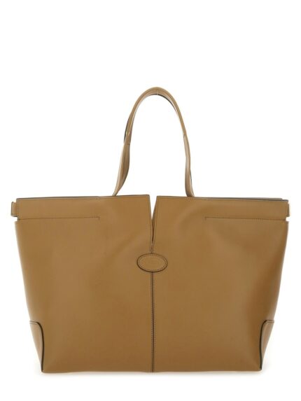 TOD'S MEDIUM-SMALL "DI BAG FOLIO" TOTE BAG