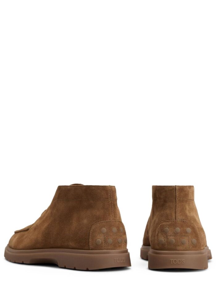 TOD'S MOCASSINO IN PELLE SCAMOSCIATA