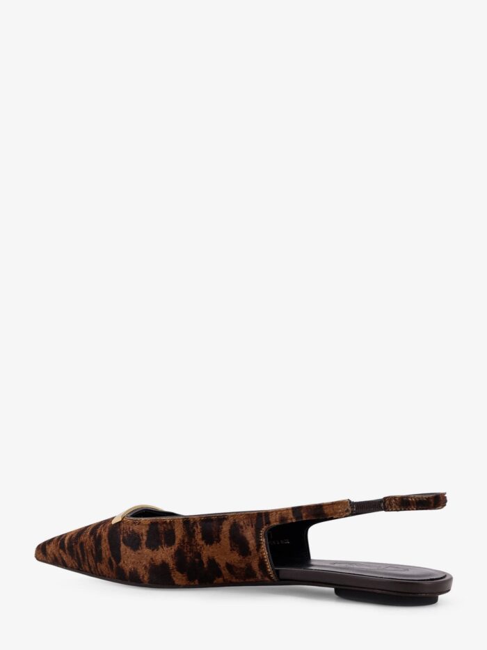 TOD'S Ponyskin Ballerinas