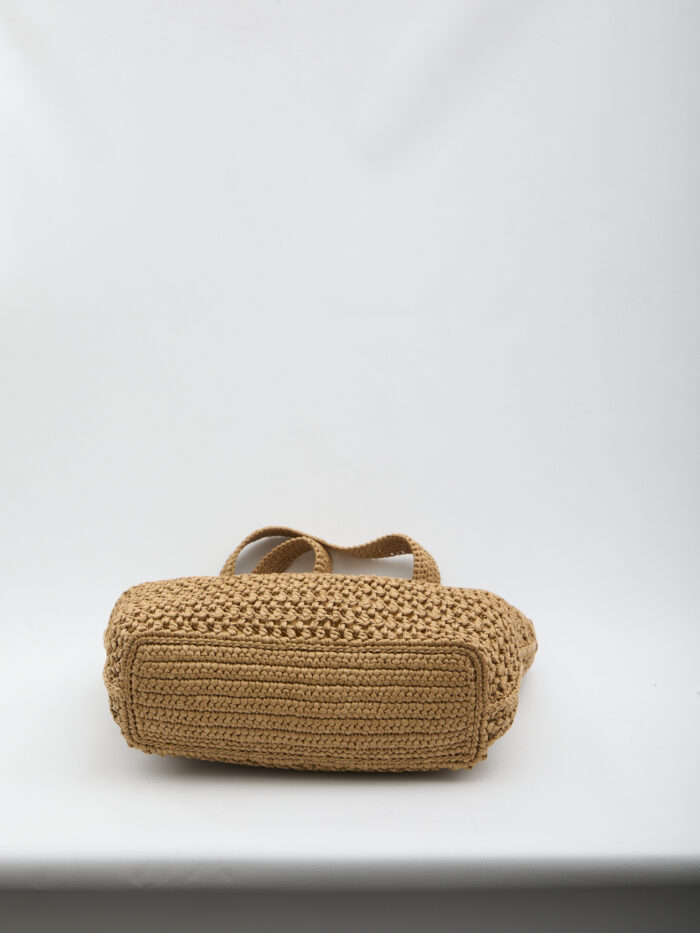 Tod's Raffia shopping bag medium