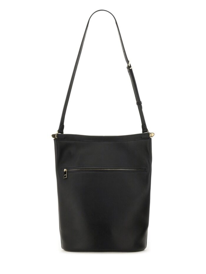 TOD'S SMALL LEATHER BUCKET BAG