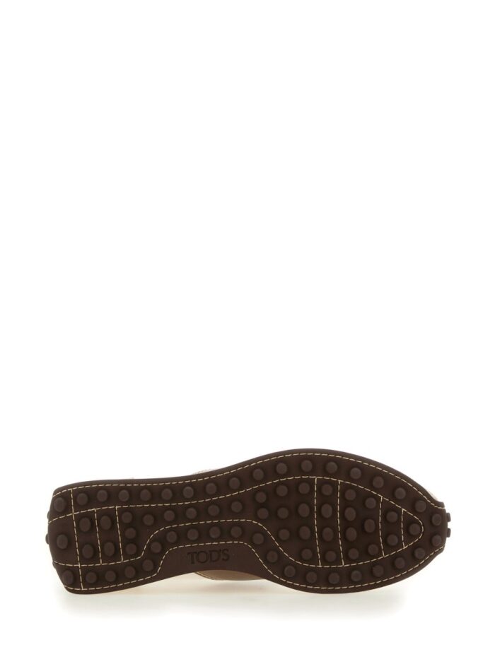 TOD'S SNEAKER IN PELLE E TESSUTO