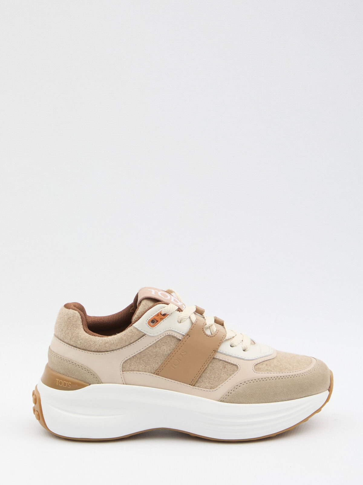 Tod's Sneakers in fabric and suede leather