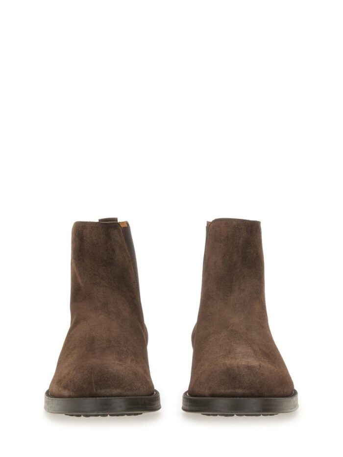 TOD'S SUEDE ANKLE BOOT