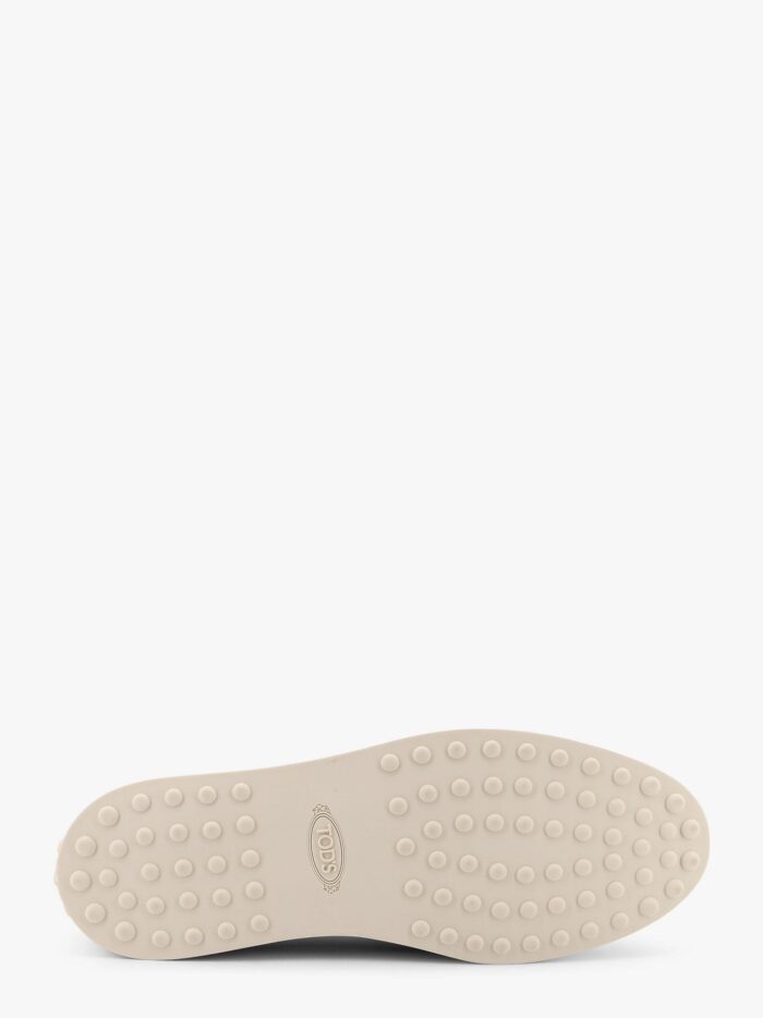 TOD'S Suede Loafer With Metal Detail