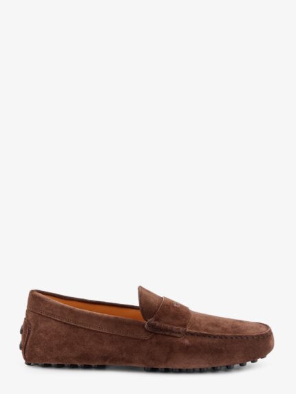 TOD'S Suede Loafers With Gommini Detail On The Back