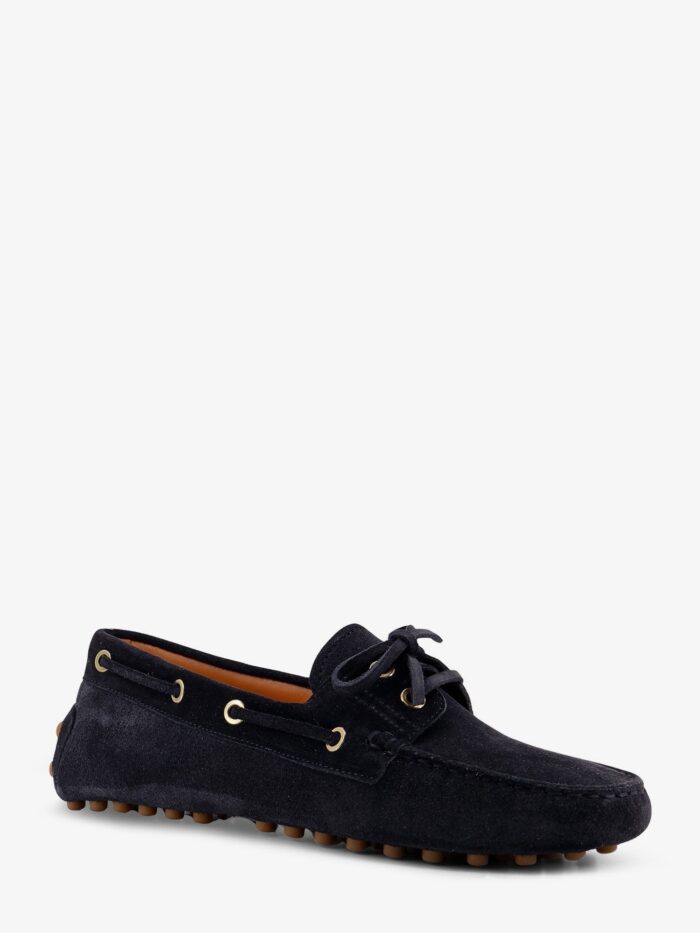 TOD'S Suede Loafers With Gomminos Detail