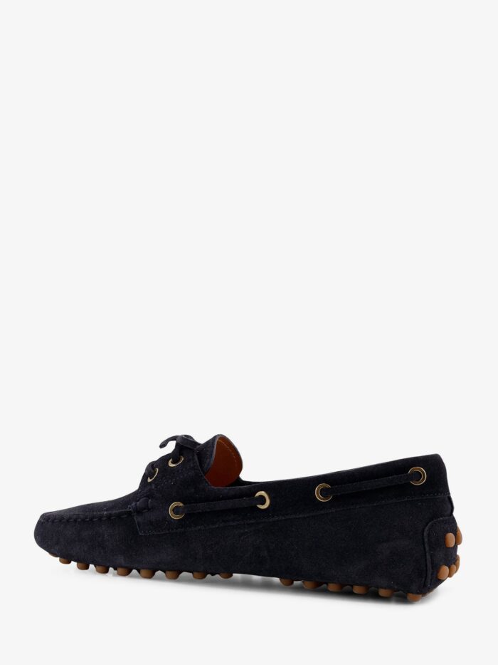 TOD'S Suede Loafers With Gomminos Detail