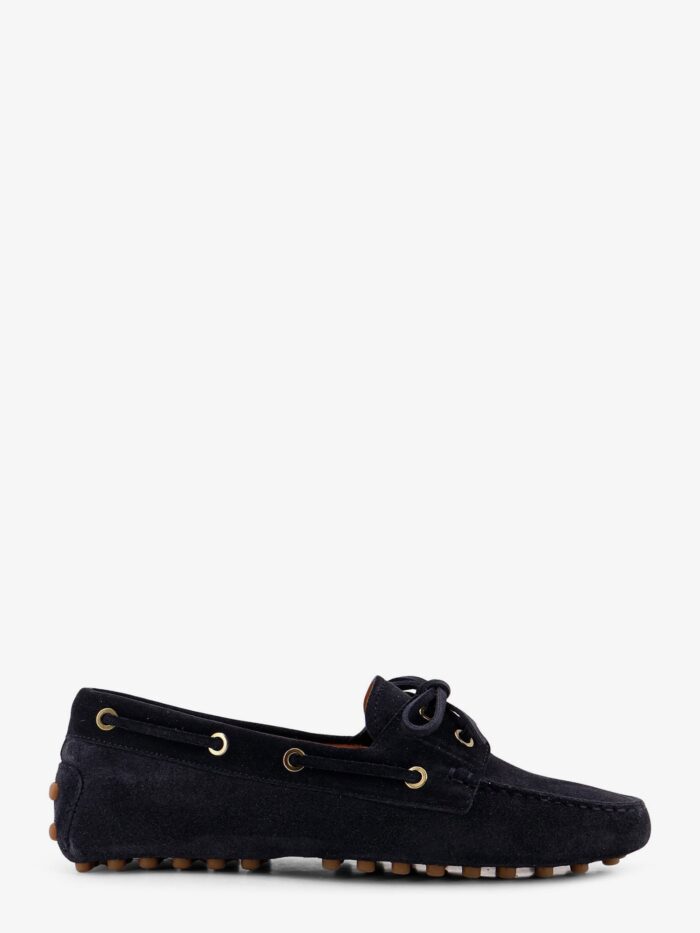 tod's suede loafers with gomminos detail TOD'S Suede Loafers With Gomminos Detail